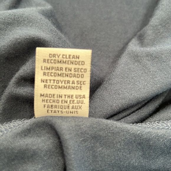 NWT Rachel Pally Tery Strapless Maxi Dress Astral Blue Size S - Picture 13 of 14